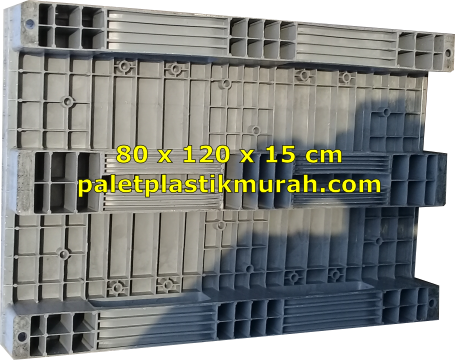 palet plastik bekas murah ukuran 10 x 120 x 15 cm